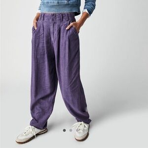 Free People Calla Pleated Trousers